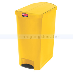 Treteimer Rubbermaid Slim Jim® Kunststoff gelb 90 L