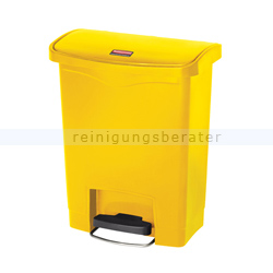 Treteimer Rubbermaid Slim Jim Kunststoff gelb 30 L