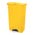 Zusatzbild Treteimer Rubbermaid Slim Jim Kunststoff gelb 68 L