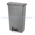 Treteimer Rubbermaid Slim Jim Kunststoff grau 68 L