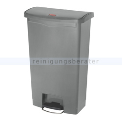 Treteimer Rubbermaid Slim Jim Kunststoff grau 68 L