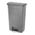 Zusatzbild Treteimer Rubbermaid Slim Jim Kunststoff grau 68 L