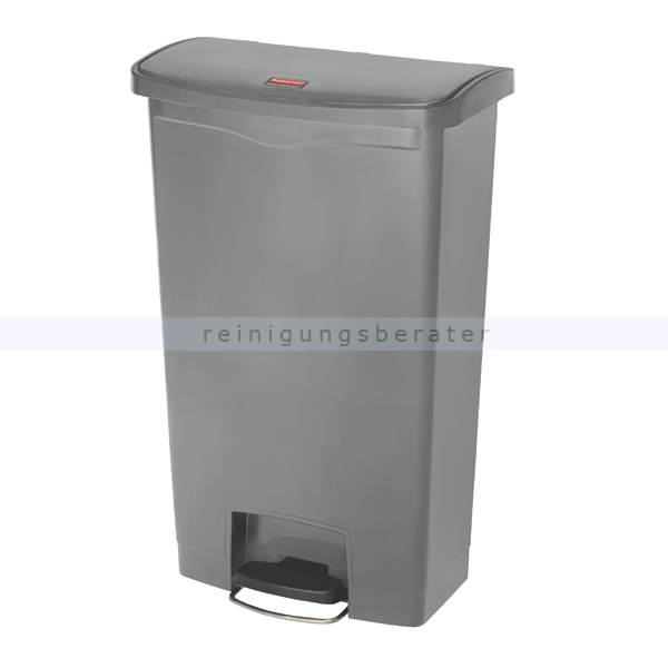 Treteimer Rubbermaid Slim Jim Kunststoff grau 68 L