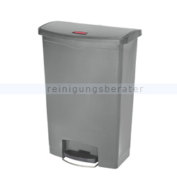 Treteimer Rubbermaid Slim Jim Kunststoff grau 90 L