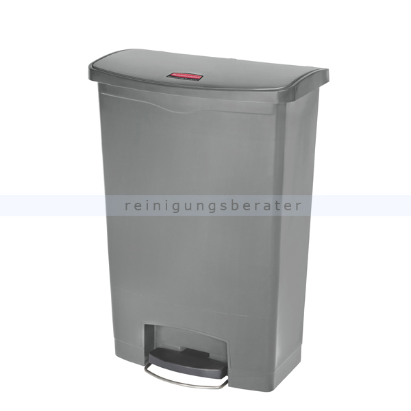Treteimer Rubbermaid Slim Jim Kunststoff grau 90 L
