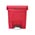 Zusatzbild Treteimer Rubbermaid Slim Jim Kunststoff rot 15 L