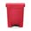 Zusatzbild Treteimer Rubbermaid Slim Jim Kunststoff rot 30 L