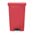 Zusatzbild Treteimer Rubbermaid Slim Jim Kunststoff rot 68 L