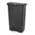 Zusatzbild Treteimer Rubbermaid Slim Jim Kunststoff schwarz 68 L