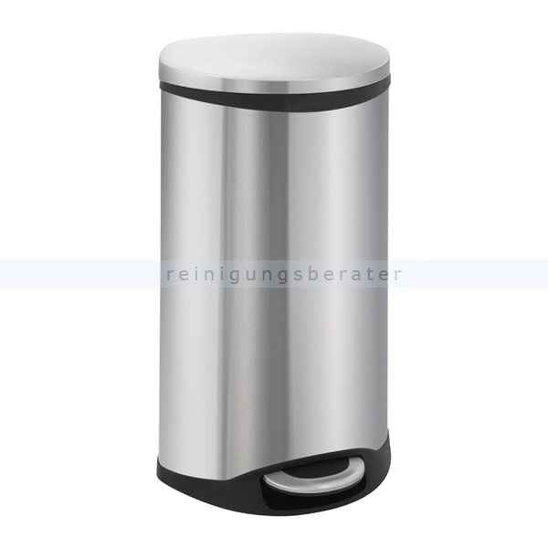 Treteimer Shell Bin 30 L EKO Edelstahl matt