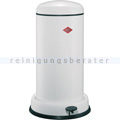 Treteimer Wesco Baseboy 20 L weiß mit Dämpfer