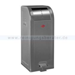 Treteimer Wesco Kickfox 38 L neusilber