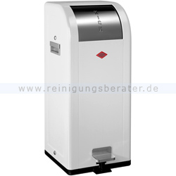Treteimer Wesco Kickfox 38 L weiß