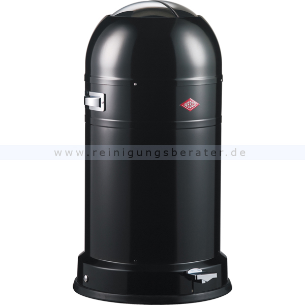 Treteimer Wesco Kickmaster CLASSIC LINE 33 L schwarz