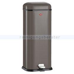 Treteimer Wesco Superboy mit Dämpfer 20 L warm grey