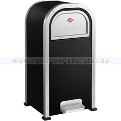 Treteimer Wesco Wasteman Kick 50 L schwarz