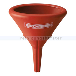 Trichter Birchmeier oval rot 14x9,5x16,5 cm
