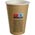 Zusatzbild Trinkbecher, Automatenbecher Pappe braun 0,2 L Karton