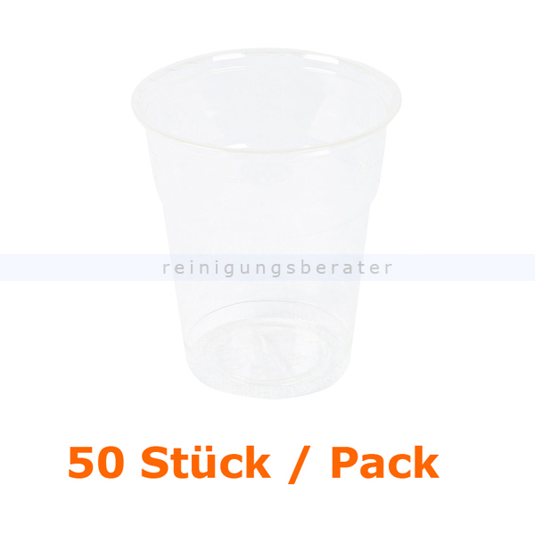 Trinkbecher NatureStar BIO PLA 0,2 L 50 Stück