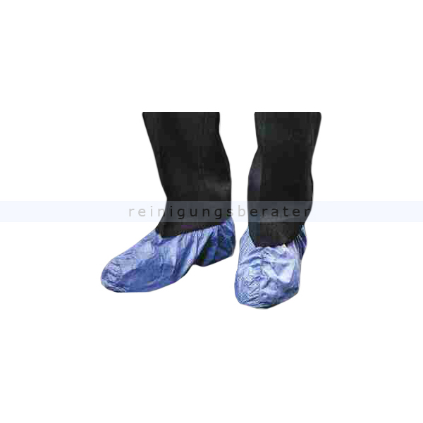 Überschuhe Ampri PE blau, 15x42 cm