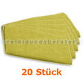 Ultra-Microfasertuch TASKI Jonmaster Ultra cloth Gelb