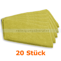 Ultra-Microfasertuch TASKI Jonmaster Ultra cloth Gelb