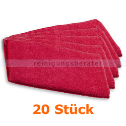 Ultra-Microfasertuch TASKI Jonmaster Ultra cloth Rot