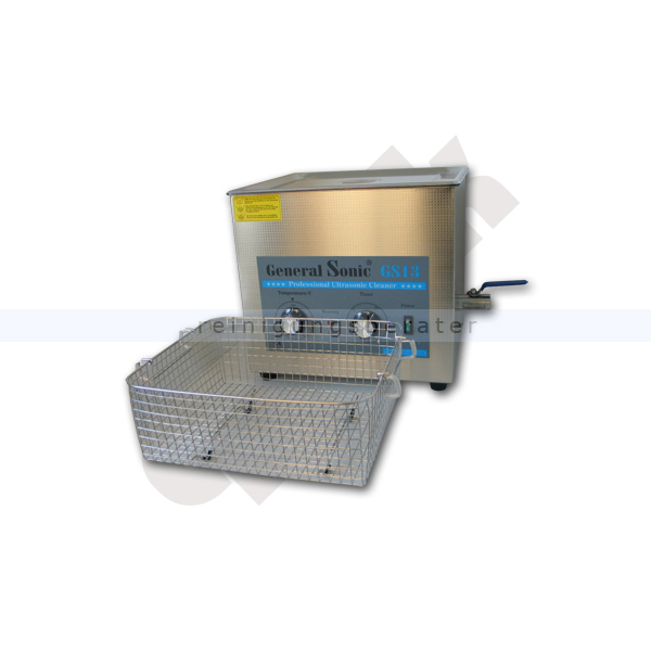 Ultraschallreiniger QTeck General Sonic GS13 Ultraschallgerät für wässrige Reinigungsflüssigkeiten 31GS130AA