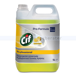 Universalreiniger Diversey Cif Professional Lemon Fresh 5 L