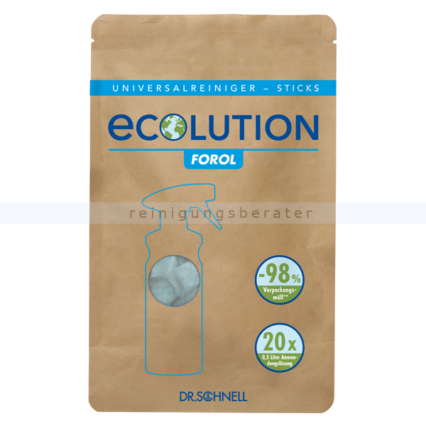Universalreiniger Dr. Schnell Forol Ecolution 20er Sticks