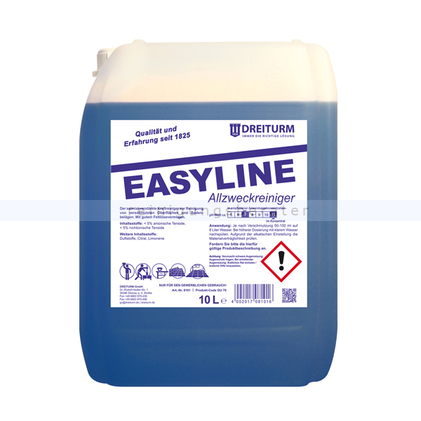 Universalreiniger Dreiturm Easyline Allzweckreiniger 10L
