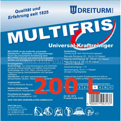 Universalreiniger Dreiturm Multifris 200 L
