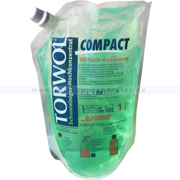 Universalreiniger Konzentrat Torwol Compact 1 L