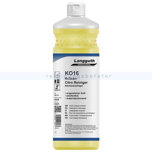 Universalreiniger Langguth KO16 Allzweckreiniger Citro 1 L