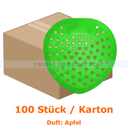 Urinalsieb, Urinaleinlage Shield Appel Apfel 100 Stück