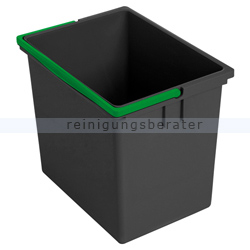 Vermop Eimer, Kunststoffeimer grau/grün 17 L