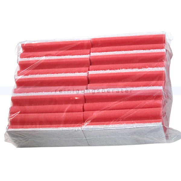 Vliesschwamm Sito Topfreiniger rot-weiß 10er Pack