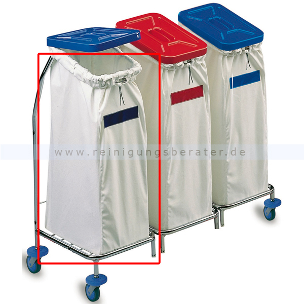 Wäschesack 70 L in rot oder blau Floorstar