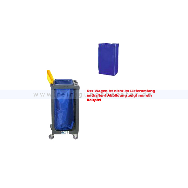 Wäschesack Arcora Polyester 130 L ohne Reißverschluss blau