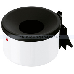 Wandaschenbecher Hailo ProfiLine easy 1 L Stahl weiß
