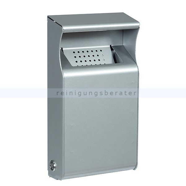 Wandaschenbecher Rossignol Kopa 1 L metallgrau