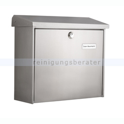 Wandbriefkasten Burg Wächter Briefkasten Comfort Silber