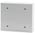 Zusatzbild Wandbriefkasten Granadan Briefkasten Stahl abschließbar weiß
