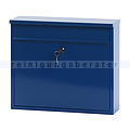 Wandbriefkasten V-Part Granadan mit Schloss blau
