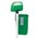 Zusatzbild Wandmülleimer Orgavente CLASSIC Abfallbehälter grün 50 L
