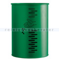 Wandmülleimer Orgavente PIVO Abfallbehälter Stahl grün 22 L