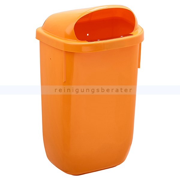 Wandmülleimer Rossignol Xerios 50 L orange