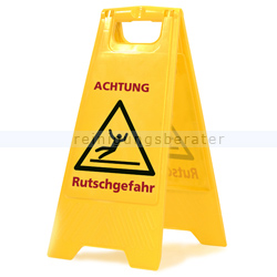 Warnschild - Achtung Rutschgefahr!