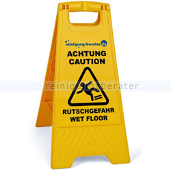 Warnschild reinigungsberater Achtung Rutschgefahr