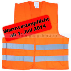 Warnweste EN 471 Orange